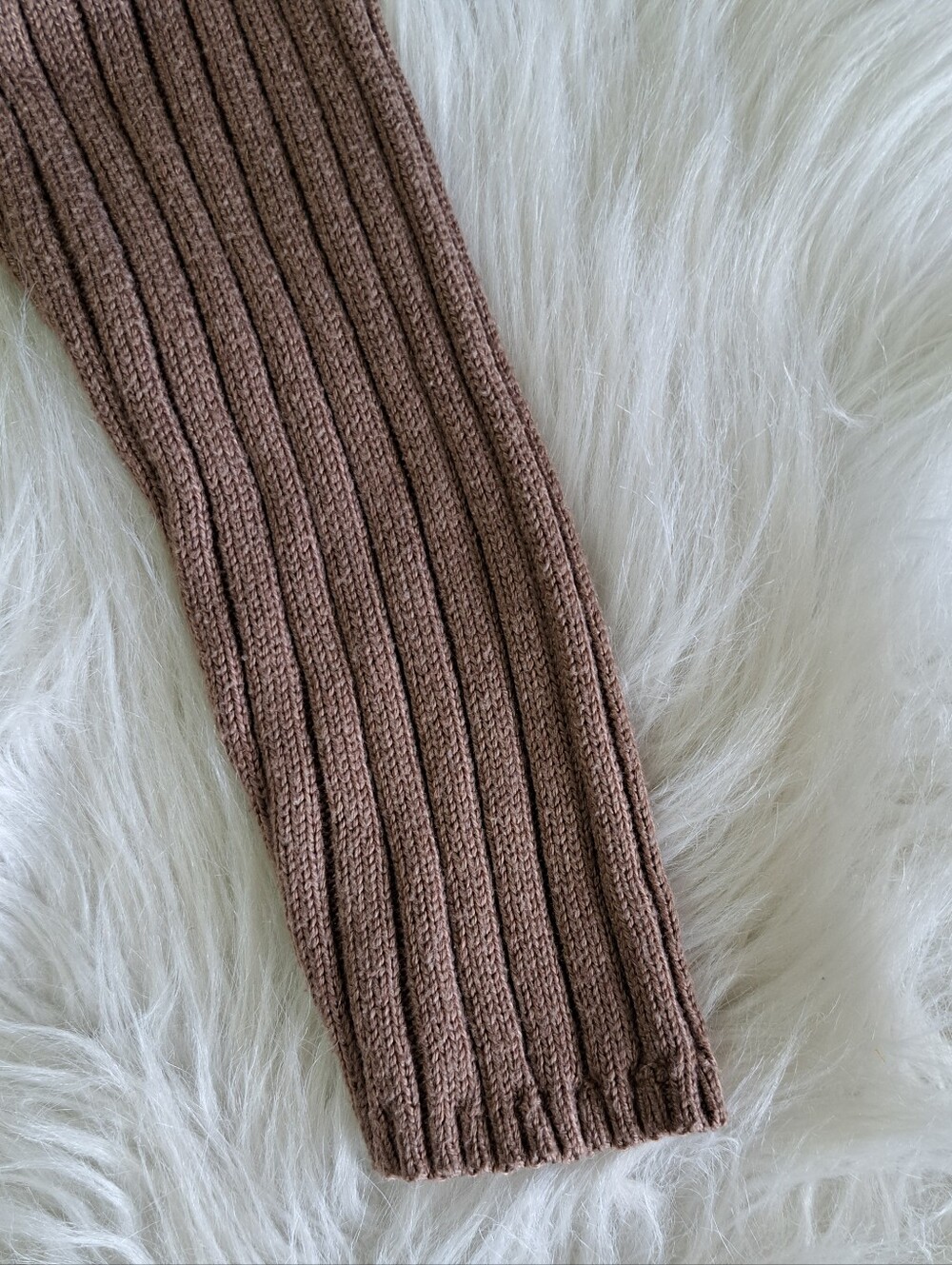 Jessica Simpson Tan Ribbed Sweater - Picture 5 of 9